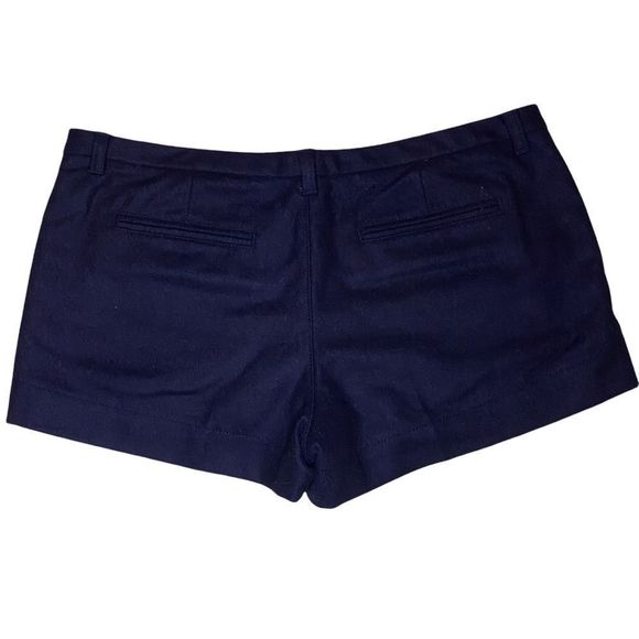🎈 GAP Wool Shorts w/ Lining Size 10 Black - Picture 4 of 6